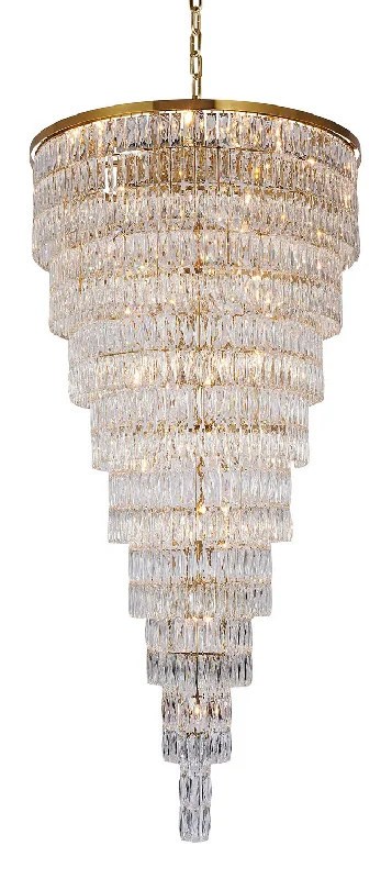 Art Deco Chandeliers for a Retro - Glam LookArt Deco Chandeliers for a Retro - Glam LookBethel International OC52C42G Chandelier Light - Gold