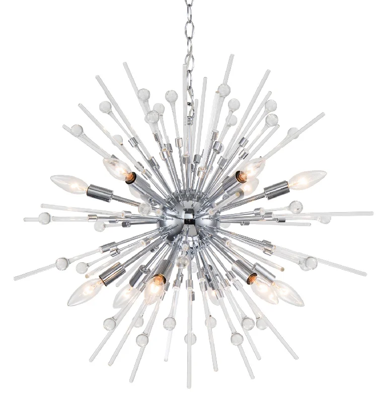 Minimalist Chandeliers for Sleek and Simple InteriorsMinimalist Chandeliers for Sleek and Simple InteriorsBethel International TD30C30CH Chandelier Light - Chrome