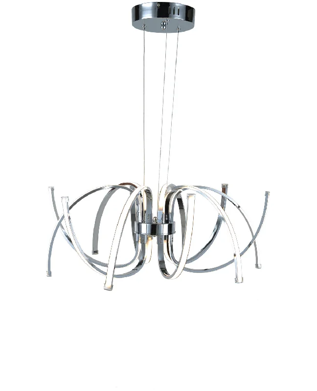 Modern Crystal Chandeliers for Contemporary HomesModern Crystal Chandeliers for Contemporary HomesBethel International TR02 Chandelier Light - Chrome