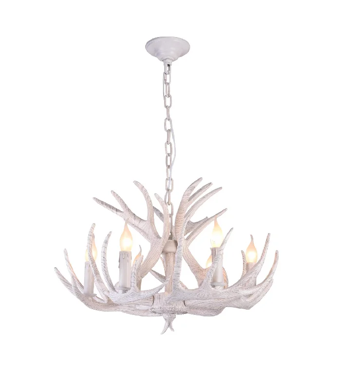 Art Deco Chandeliers for a Retro - Glam LookArt Deco Chandeliers for a Retro - Glam LookBethel International YA29C27W Chandelier Light - Natural Horn