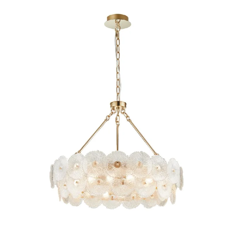 Chandeliers with Metal Frames in Gold FinishChandeliers with Metal Frames in Gold FinishBloom Collection 18-Light 31.5" Chandelier Brass Chandeliers with Metal Frames in Gold FinishChandeliers with Metal Frames in Gold FinishBloom Collection 18-Light 31.5" Chandelier Brass