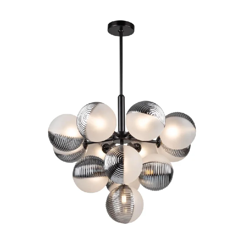 Chandeliers for Living Rooms to Create a Focal PointChandeliers for Living Rooms to Create a Focal PointBolla Collection 13-Light Chandelier Black
