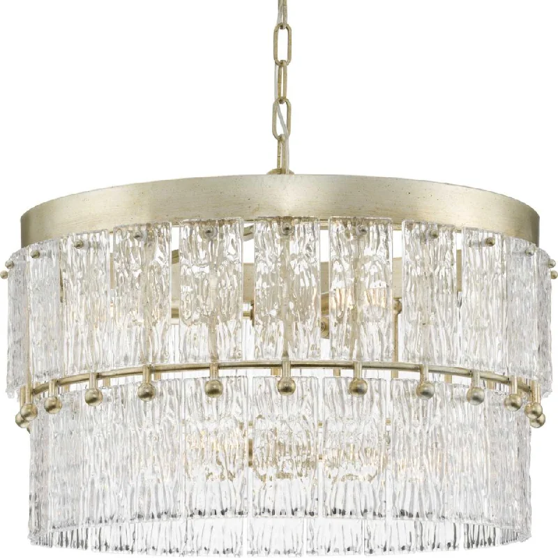 Chandeliers with Metal Frames in Black FinishChandeliers with Metal Frames in Black FinishChevall Collection Six-Light Gilded Silver Modern Organic Chandelier Chandeliers with Metal Frames in Black FinishChandeliers with Metal Frames in Black FinishChevall Collection Six-Light Gilded Silver Modern Organic Chandelier