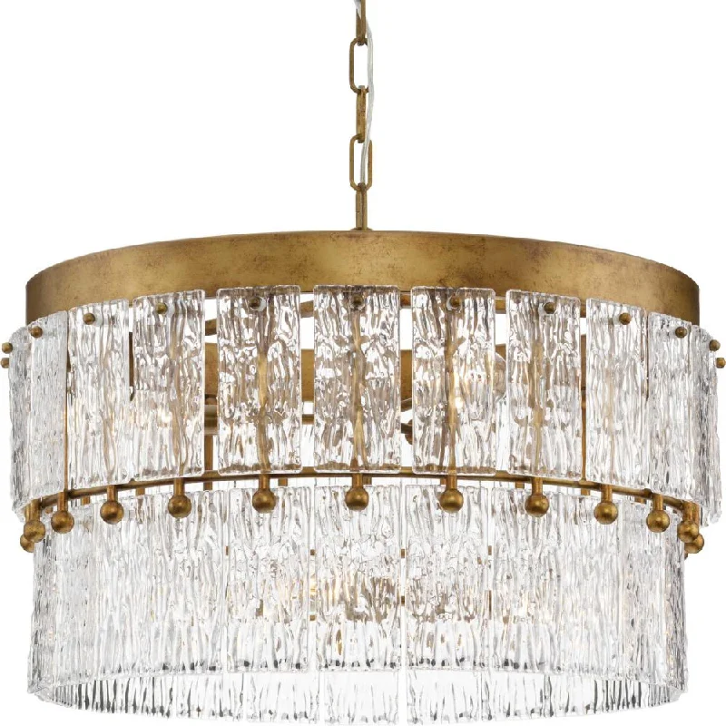 Chandeliers with Metal Frames in Gold FinishChandeliers with Metal Frames in Gold FinishChevall Collection Six-Light Gold Ombre Modern Organic Chandelier Chandeliers with Metal Frames in Gold FinishChandeliers with Metal Frames in Gold FinishChevall Collection Six-Light Gold Ombre Modern Organic Chandelier