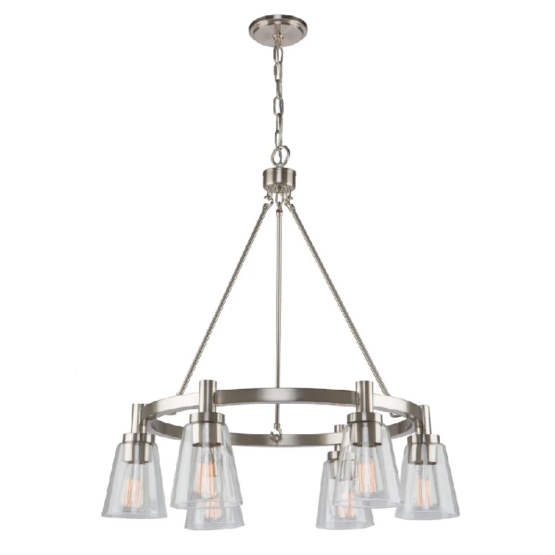 Chandeliers with Adjustable Height for Custom InstallationChandeliers with Adjustable Height for Custom InstallationClarence 6-Light Chandelier