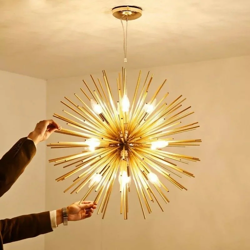 Chandeliers with Adjustable Height for Custom InstallationChandeliers with Adjustable Height for Custom InstallationSputnik Chandelier 27" W Gold 12 Lights pendant Light Chandeliers with Adjustable Height for Custom InstallationChandeliers with Adjustable Height for Custom InstallationSputnik Chandelier 27" W Gold 12 Lights pendant Light