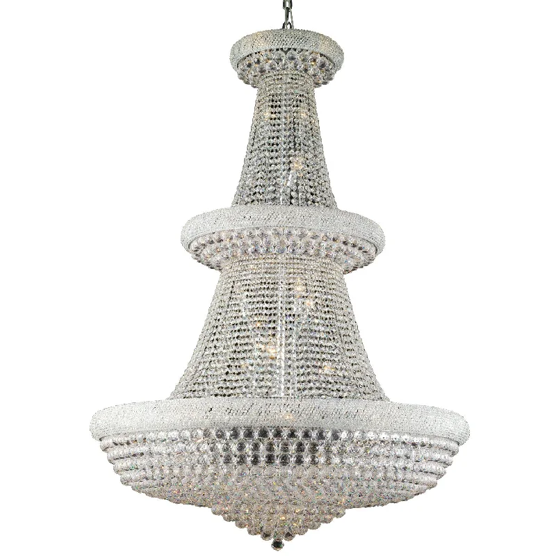 Chandeliers with Metal Frames in Silver FinishChandeliers with Metal Frames in Silver FinishCrystal Chandelier W:51 x H:71 Genuine Magnificent Crystal Prisms 52 Lights Chandeliers with Metal Frames in Silver FinishChandeliers with Metal Frames in Silver FinishCrystal Chandelier W:51 x H:71 Genuine Magnificent Crystal Prisms 52 Lights