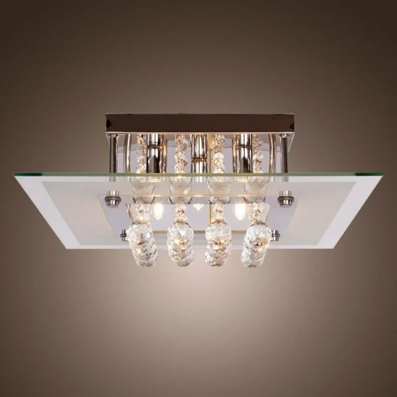 Chandeliers with Murano Glass for a High - End Artistic TouchChandeliers with Murano Glass for a High - End Artistic TouchCrystal Light Ceiling Chandelier