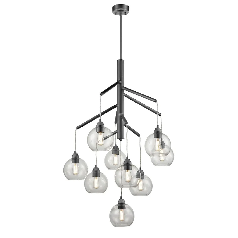 Art Deco Chandeliers for a Retro - Glam LookArt Deco Chandeliers for a Retro - Glam LookAndromeda Nine Light Foyer Pendant
