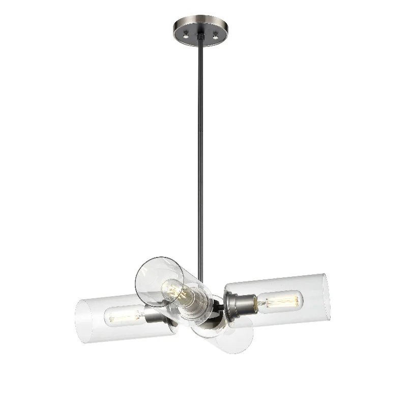 Chandeliers with Sputnik - Style Design for a Futuristic VibeChandeliers with Sputnik - Style Design for a Futuristic VibeBarker - pendant - DVP24705SN_GR-CL