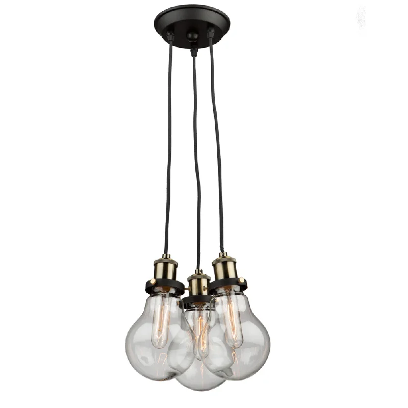 Chandeliers with Metal Frames in Bronze FinishChandeliers with Metal Frames in Bronze FinishEdison 3-Light Chandelier Chandeliers with Metal Frames in Bronze FinishChandeliers with Metal Frames in Bronze FinishEdison 3-Light Chandelier