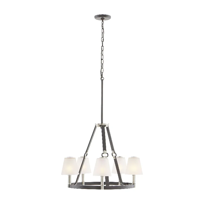 Chandeliers with Frosted Glass for a Softer Light DiffusionChandeliers with Frosted Glass for a Softer Light DiffusionArmstrong Grove 25" Wide 5-Light Chandelier