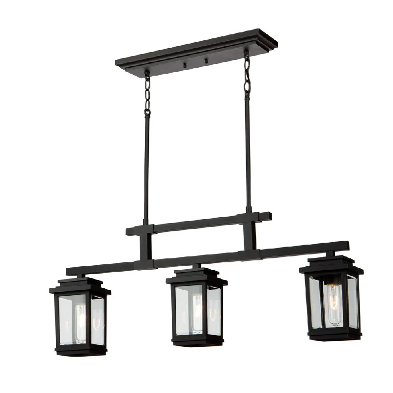 Ceiling - Mounted Chandeliers for Standard CeilingsCeiling - Mounted Chandeliers for Standard CeilingsFreemont 3-Light Outdoor Chandelier