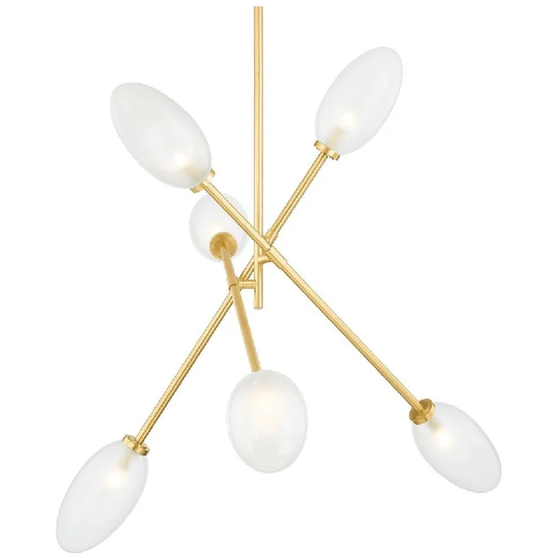 Chandeliers with Clear Crystal for a Sparkling EffectChandeliers with Clear Crystal for a Sparkling EffectAlberton 6-Light Chandelier