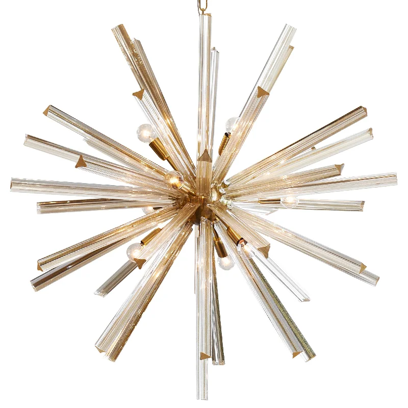 Rustic Wood Chandeliers for Country - Style HousesRustic Wood Chandeliers for Country - Style HousesItalian Gold Murano Sputnik Chandelier