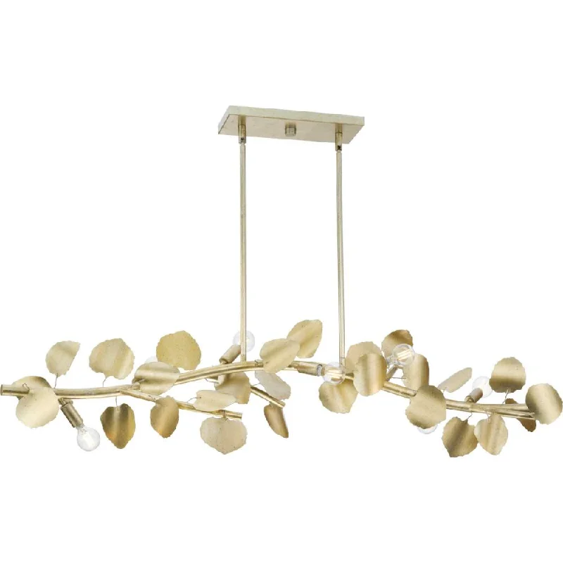 Victorian - Inspired Chandeliers with Ornate DetailsVictorian - Inspired Chandeliers with Ornate DetailsLaurel Collection 7-Light Gilded Silver Transitional Linear Light Victorian - Inspired Chandeliers with Ornate DetailsVictorian - Inspired Chandeliers with Ornate DetailsLaurel Collection 7-Light Gilded Silver Transitional Linear Light