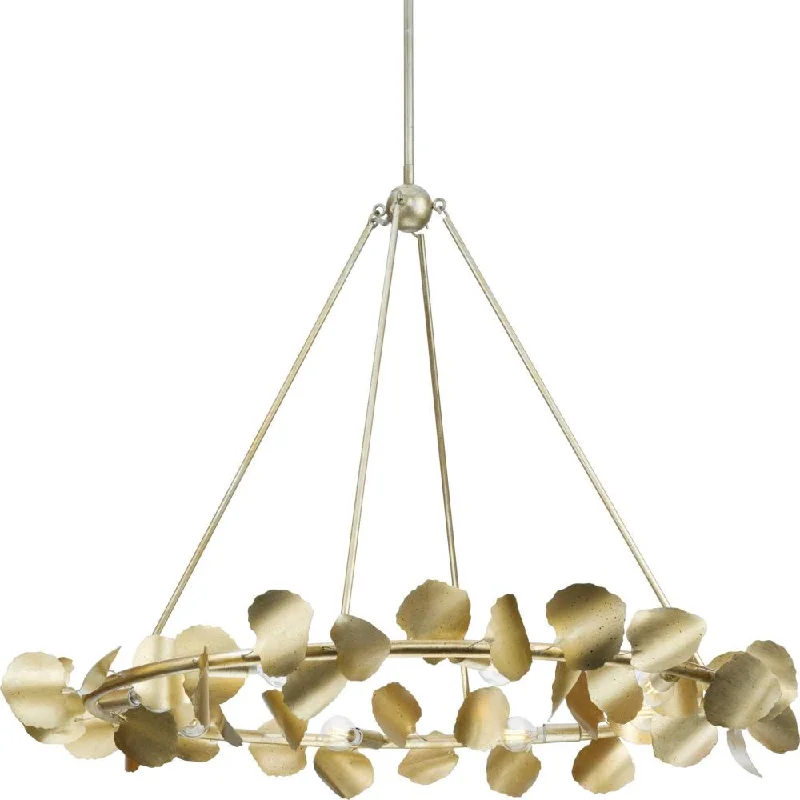 Industrial Iron Chandeliers for Loft - Inspired SpacesIndustrial Iron Chandeliers for Loft - Inspired SpacesLaurel Collection Eight-Light Gilded Silver Transitional Chandelier Industrial Iron Chandeliers for Loft - Inspired SpacesIndustrial Iron Chandeliers for Loft - Inspired SpacesLaurel Collection Eight-Light Gilded Silver Transitional Chandelier