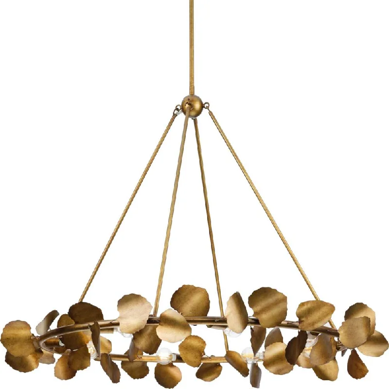 Chandeliers with Multiple Lights for Maximum IlluminationChandeliers with Multiple Lights for Maximum IlluminationLaurel Collection Eight-Light Gold Ombre Transitional Chandelier Chandeliers with Multiple Lights for Maximum IlluminationChandeliers with Multiple Lights for Maximum IlluminationLaurel Collection Eight-Light Gold Ombre Transitional Chandelier