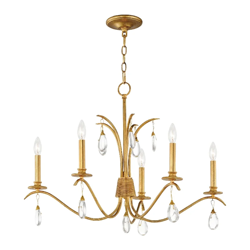 Modern Crystal Chandeliers for Contemporary HomesModern Crystal Chandeliers for Contemporary HomesEden 5-Light Chandelier