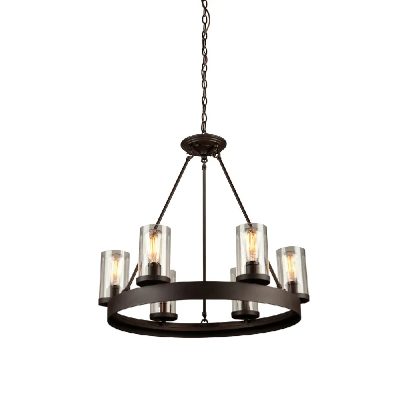 Chandeliers for Low Ceilings to Avoid OvercrowdingChandeliers for Low Ceilings to Avoid OvercrowdingMenlo Park 6-Light Chandelier