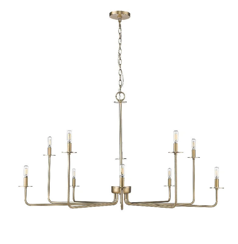 Chandeliers with Candle - Style Bulbs for a Classic AestheticChandeliers with Candle - Style Bulbs for a Classic AestheticMarceline Ten Light Chandelier