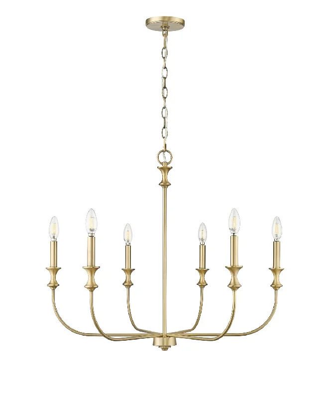 Chandeliers with Clear Crystal for a Sparkling EffectChandeliers with Clear Crystal for a Sparkling EffectSavanne Six Light Chandelier