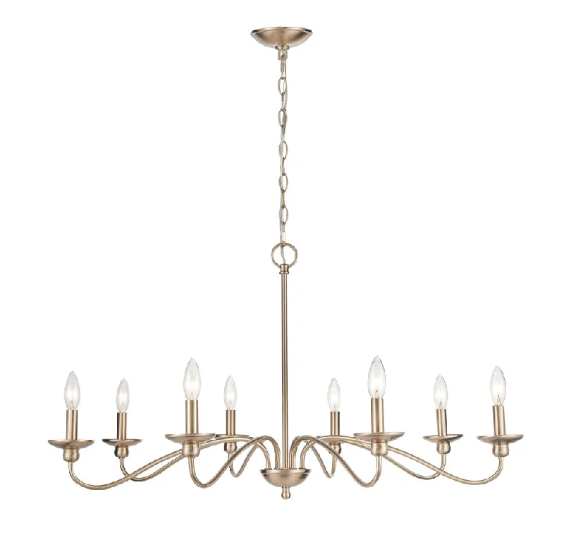 Victorian - Inspired Chandeliers with Ornate DetailsVictorian - Inspired Chandeliers with Ornate DetailsDelvona Eight Light Chandelier