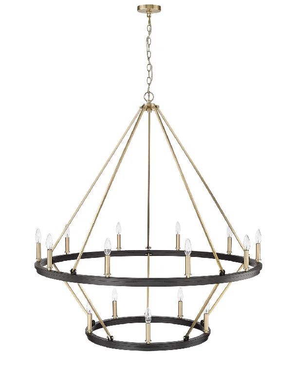 Chandeliers with Candle - Style Bulbs for a Classic AestheticChandeliers with Candle - Style Bulbs for a Classic AestheticCarruth 15 Light Chandelier