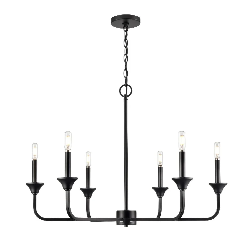 Chandeliers with Clear Crystal for a Sparkling EffectChandeliers with Clear Crystal for a Sparkling EffectHerring Six Light Chandelier
