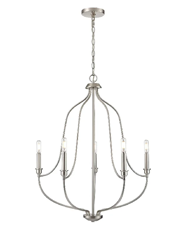 Chandeliers for High Ceilings to Fill Vertical SpaceChandeliers for High Ceilings to Fill Vertical SpaceSenoia Five Light Chandelier