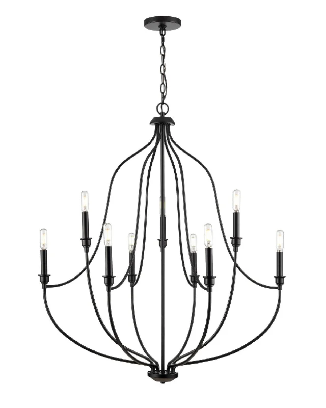 Mid - Century Modern Chandeliers for Vintage AppealMid - Century Modern Chandeliers for Vintage AppealSenoia Nine Light Chandelier