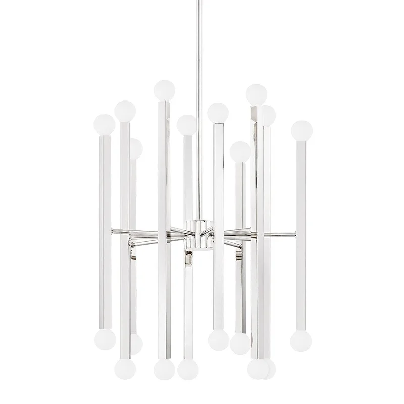 Chandeliers with Colored Glass for a Splash of ColorChandeliers with Colored Glass for a Splash of ColorMitzi by Hudson Valley Dona 20-Light Chandelier Chandeliers with Colored Glass for a Splash of ColorChandeliers with Colored Glass for a Splash of ColorMitzi by Hudson Valley Dona 20-Light Chandelier
