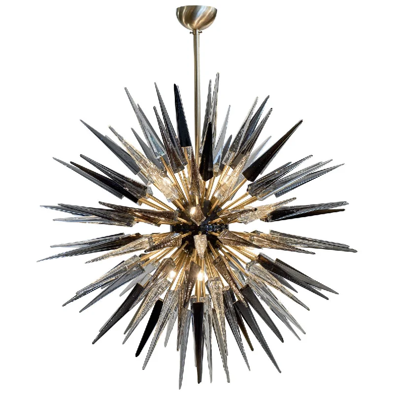 Chandeliers with Clear Crystal for a Sparkling EffectChandeliers with Clear Crystal for a Sparkling EffectMurano Glass Sputnik Prism Chandelier Chandeliers with Clear Crystal for a Sparkling EffectChandeliers with Clear Crystal for a Sparkling EffectMurano Glass Sputnik Prism Chandelier