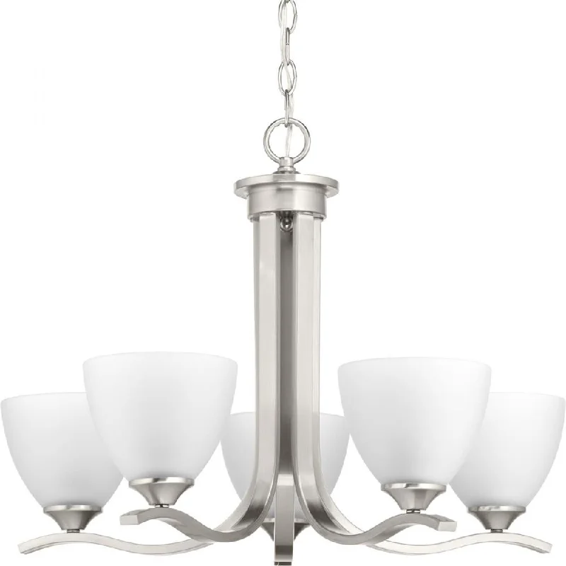 Chandeliers with Candle - Style Bulbs for a Classic AestheticChandeliers with Candle - Style Bulbs for a Classic AestheticP400063-009 5-100W MED Chandelier
