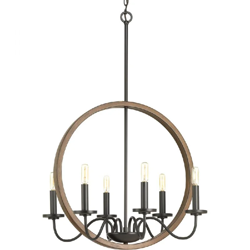 Chandeliers with Adjustable Height for Custom InstallationChandeliers with Adjustable Height for Custom InstallationP400081-020 6-60W CAND Chandelier