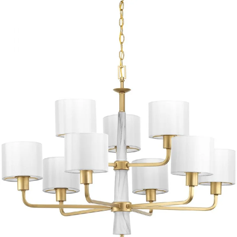 Chandeliers with Metal Frames in Gold FinishChandeliers with Metal Frames in Gold FinishP400099-078 9-75W MED Chandelier Chandeliers with Metal Frames in Gold FinishChandeliers with Metal Frames in Gold FinishP400099-078 9-75W MED Chandelier
