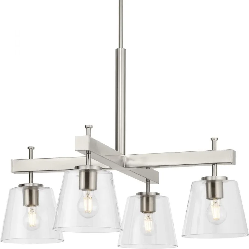 Chandeliers with Murano Glass for a High - End Artistic TouchChandeliers with Murano Glass for a High - End Artistic TouchP400299-009 4-100W MED Chandelier