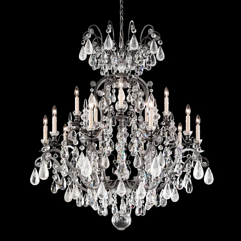 Minimalist Chandeliers for Sleek and Simple InteriorsMinimalist Chandeliers for Sleek and Simple InteriorsRenaissance Rock Crystal 16 Light Chandelier