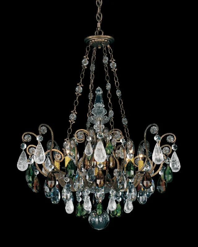 Traditional Brass Chandeliers for Classic InteriorsTraditional Brass Chandeliers for Classic InteriorsRenaissance Rock Crystal Eight Light Pendant