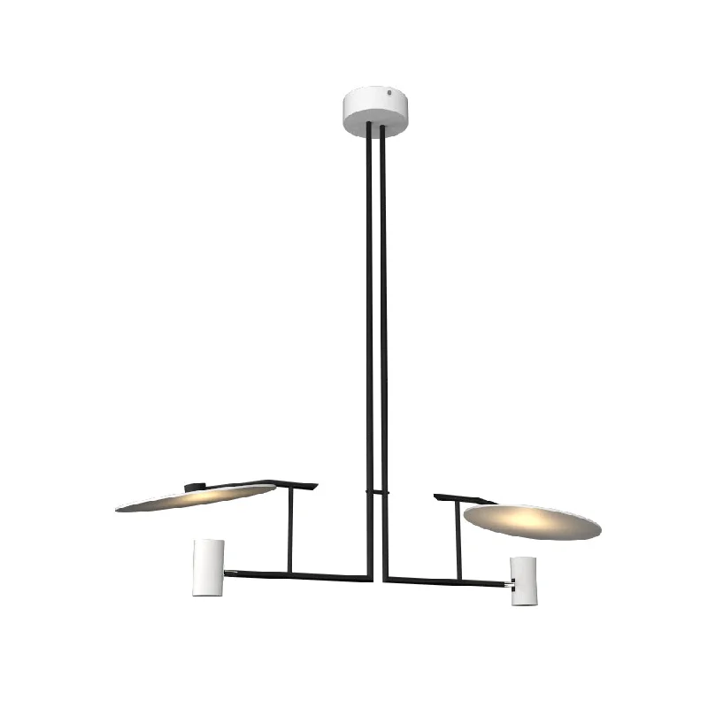 Metal Ceiling Lights in Brass, Copper, Stainless Steel, and IronMetal Ceiling Lights in Brass, Copper, Stainless Steel, and IronAccord Dot 1421.07 Pendant Light - White