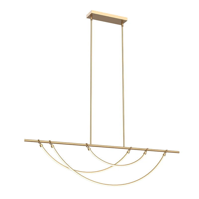 Tropical - Themed Ceiling Lights with Palm - Leaf Shapes and Rattan WrapsTropical - Themed Ceiling Lights with Palm - Leaf Shapes and Rattan WrapsAlora LP317460 Aryas 60" LED Linear Pendant Tropical - Themed Ceiling Lights with Palm - Leaf Shapes and Rattan WrapsTropical - Themed Ceiling Lights with Palm - Leaf Shapes and Rattan WrapsAlora LP317460 Aryas 60" LED Linear Pendant