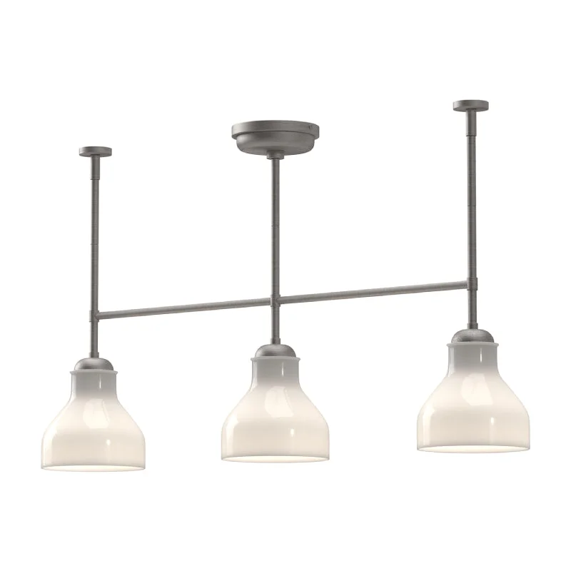 Art Nouveau Ceiling Lights with Organic, Flowing ShapesArt Nouveau Ceiling Lights with Organic, Flowing ShapesAlora Mood LP540334 Westlake 3-lt 34" Linear Pendant