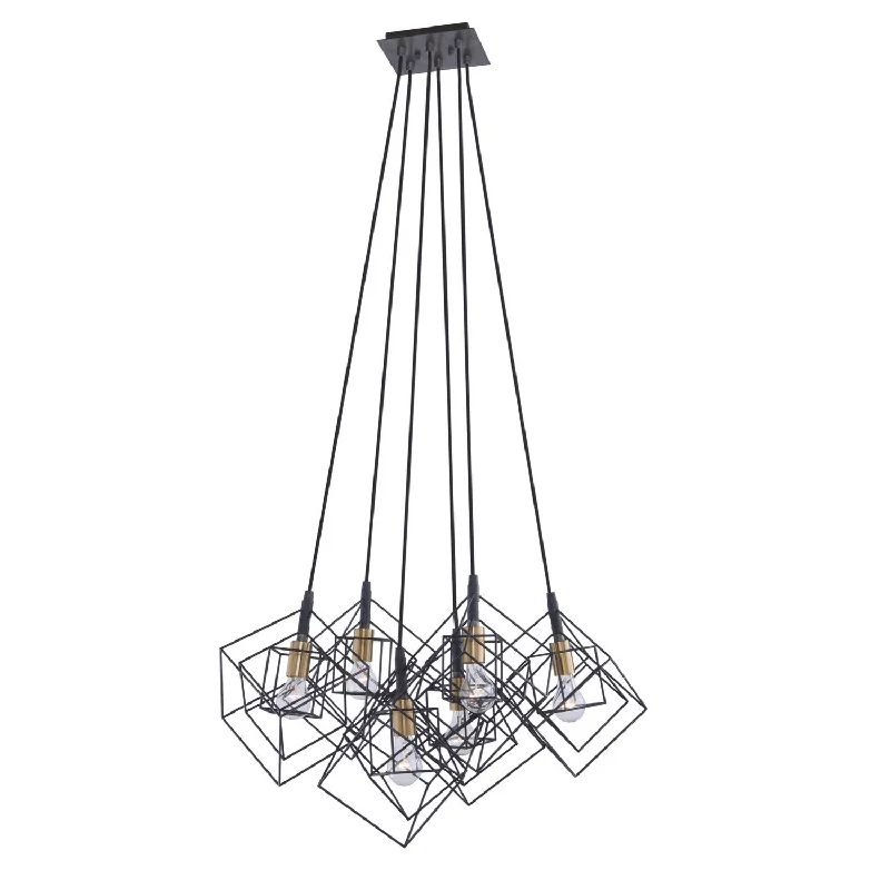 Industrial Style Ceiling Lights with Exposed Bulbs and Metal CagesIndustrial Style Ceiling Lights with Exposed Bulbs and Metal CagesArtcraft Artistry AC11119 Pendant Light - Matte Black & Harvest Brass Industrial Style Ceiling Lights with Exposed Bulbs and Metal CagesIndustrial Style Ceiling Lights with Exposed Bulbs and Metal CagesArtcraft Artistry AC11119 Pendant Light - Matte Black & Harvest Brass