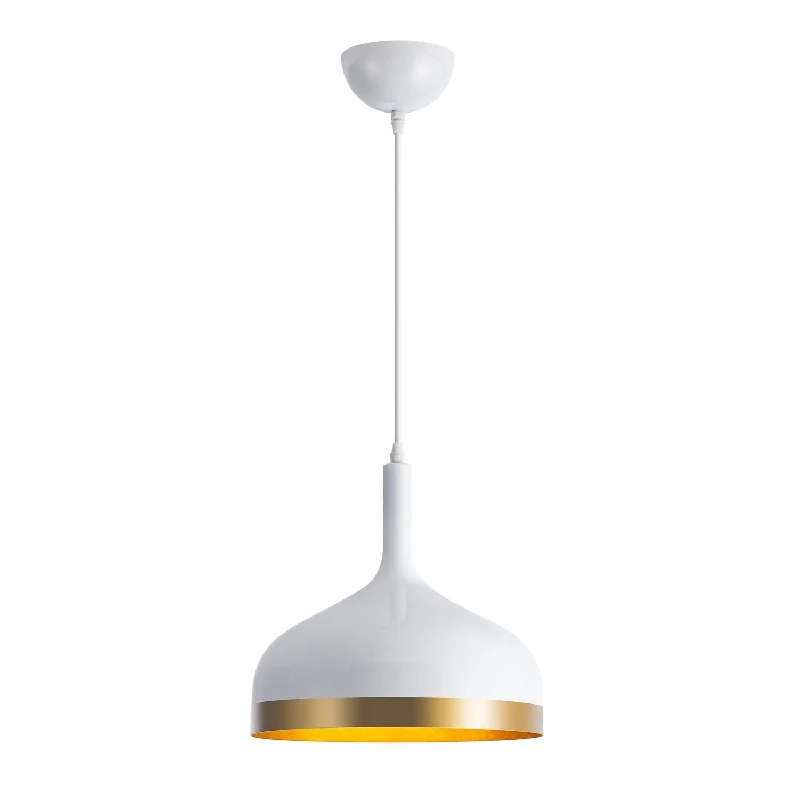 Metal Ceiling Lights in Brass, Copper, Stainless Steel, and IronMetal Ceiling Lights in Brass, Copper, Stainless Steel, and IronArtcraft Dash SC13350WH Pendant Light - White & Gold Metal Ceiling Lights in Brass, Copper, Stainless Steel, and IronMetal Ceiling Lights in Brass, Copper, Stainless Steel, and IronArtcraft Dash SC13350WH Pendant Light - White & Gold