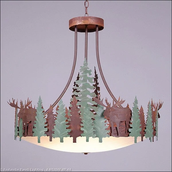 Industrial Style Ceiling Lights with Exposed Bulbs and Metal CagesIndustrial Style Ceiling Lights with Exposed Bulbs and Metal CagesAvalanche Ranch Crestline-Moose A40528AF-HR-04 Pendant Light - Pine Green/Rust Patina Industrial Style Ceiling Lights with Exposed Bulbs and Metal CagesIndustrial Style Ceiling Lights with Exposed Bulbs and Metal CagesAvalanche Ranch Crestline-Moose A40528AF-HR-04 Pendant Light - Pine Green/Rust Patina