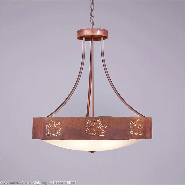 Contemporary Ceiling Lights with Unique, Abstract ShapesContemporary Ceiling Lights with Unique, Abstract ShapesAvalanche Ranch Ridgemont-Maple Cutout A41906FC-HR-02 Pendant Light - Rust Patina Contemporary Ceiling Lights with Unique, Abstract ShapesContemporary Ceiling Lights with Unique, Abstract ShapesAvalanche Ranch Ridgemont-Maple Cutout A41906FC-HR-02 Pendant Light - Rust Patina