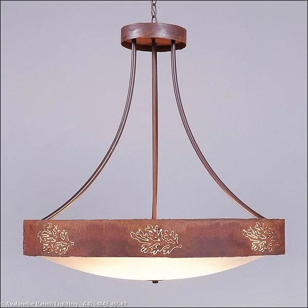 Tropical - Themed Ceiling Lights with Palm - Leaf Shapes and Rattan WrapsTropical - Themed Ceiling Lights with Palm - Leaf Shapes and Rattan WrapsAvalanche Ranch Ridgemont-Cedar Bough Cutout A42548AF-HR-02 Pendant Light - Rust Patina Tropical - Themed Ceiling Lights with Palm - Leaf Shapes and Rattan WrapsTropical - Themed Ceiling Lights with Palm - Leaf Shapes and Rattan WrapsAvalanche Ranch Ridgemont-Cedar Bough Cutout A42548AF-HR-02 Pendant Light - Rust Patina