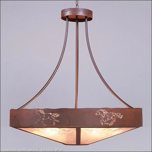 Mid - Century Modern Ceiling Lights with Simple, Sleek LinesMid - Century Modern Ceiling Lights with Simple, Sleek LinesAvalanche Ranch Ridgemont-Horse Cutout A42559AL-HR-02 Pendant Light - Rust Patina Mid - Century Modern Ceiling Lights with Simple, Sleek LinesMid - Century Modern Ceiling Lights with Simple, Sleek LinesAvalanche Ranch Ridgemont-Horse Cutout A42559AL-HR-02 Pendant Light - Rust Patina