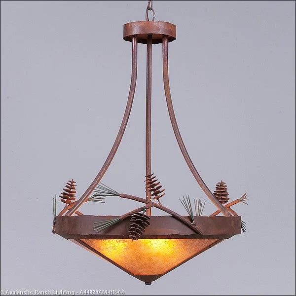 African - Inspired Ceiling Lights with Tribal Patterns and Natural MaterialsAfrican - Inspired Ceiling Lights with Tribal Patterns and Natural MaterialsAvalanche Ranch Crestline-Pine Cone A44820AM-HR-04 Pendant Light - Pine Green/Rust Patina African - Inspired Ceiling Lights with Tribal Patterns and Natural MaterialsAfrican - Inspired Ceiling Lights with Tribal Patterns and Natural MaterialsAvalanche Ranch Crestline-Pine Cone A44820AM-HR-04 Pendant Light - Pine Green/Rust Patina