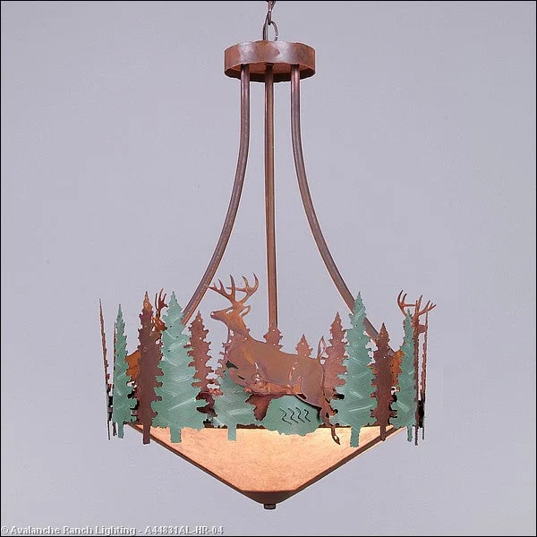 Retro Ceiling Lights Inspired by the 1950s and 1960s DesignRetro Ceiling Lights Inspired by the 1950s and 1960s DesignAvalanche Ranch Crestline-Deer A44831AL-HR-04 Pendant Light - Pine Green/Rust Patina Retro Ceiling Lights Inspired by the 1950s and 1960s DesignRetro Ceiling Lights Inspired by the 1950s and 1960s DesignAvalanche Ranch Crestline-Deer A44831AL-HR-04 Pendant Light - Pine Green/Rust Patina